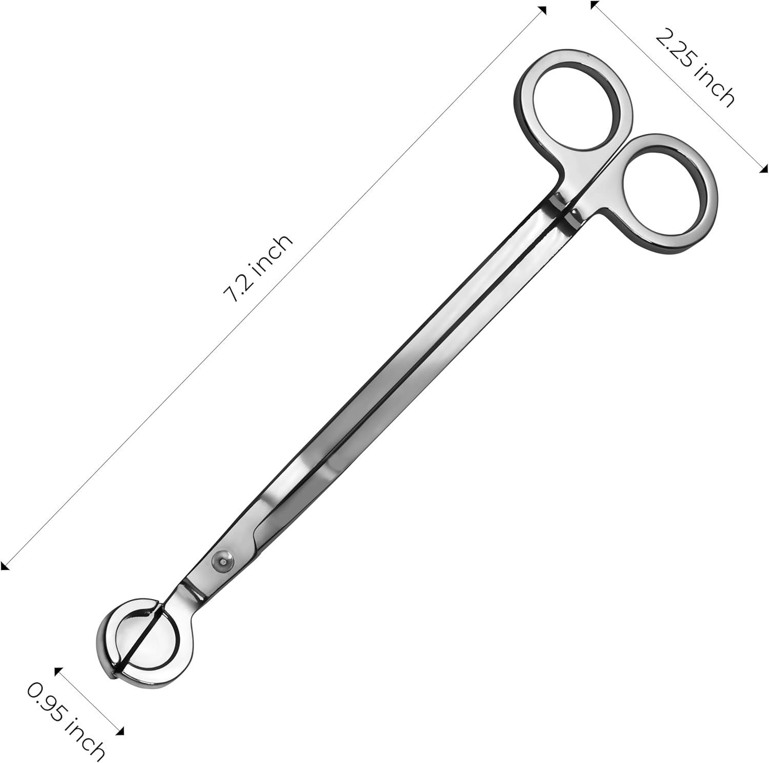 VViViD Candle Wick Trimmer Scissors with Wax Melting Bag
