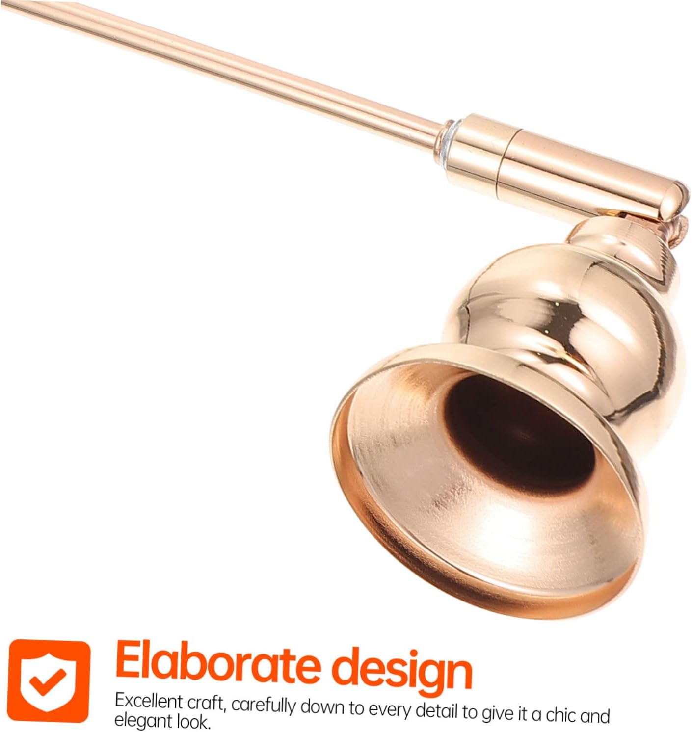 Cabilock Candle Snuffer with Long Handle for Safe Flame Extinguishing