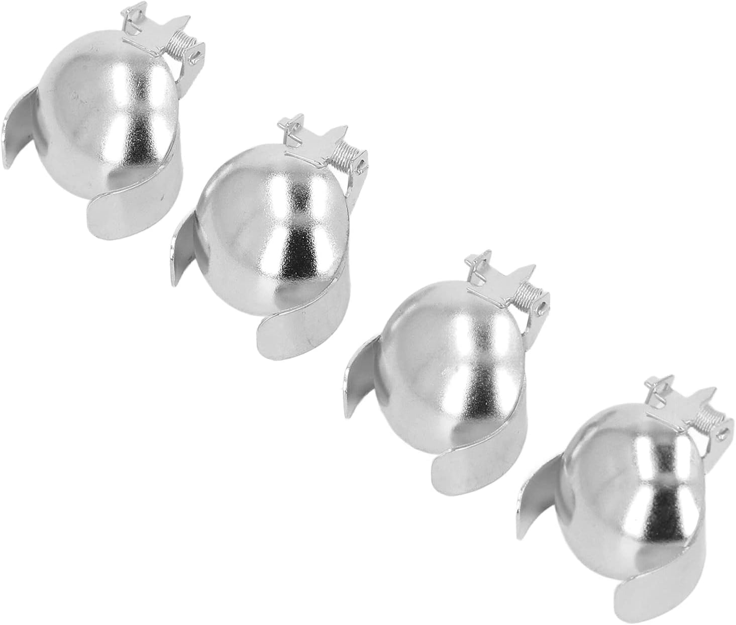 Automatic Candle Snuffer 4Pcs Stainless Steel Flame Extinguisher for Safe Candle Use