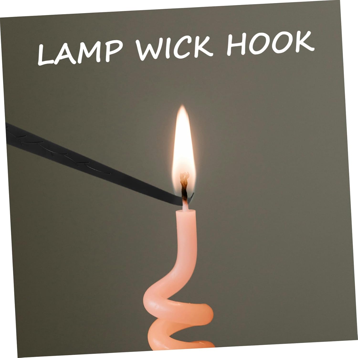 2pcs Candle Wick Hooks and Snuffer Tool for Safe Flame Extinguishing