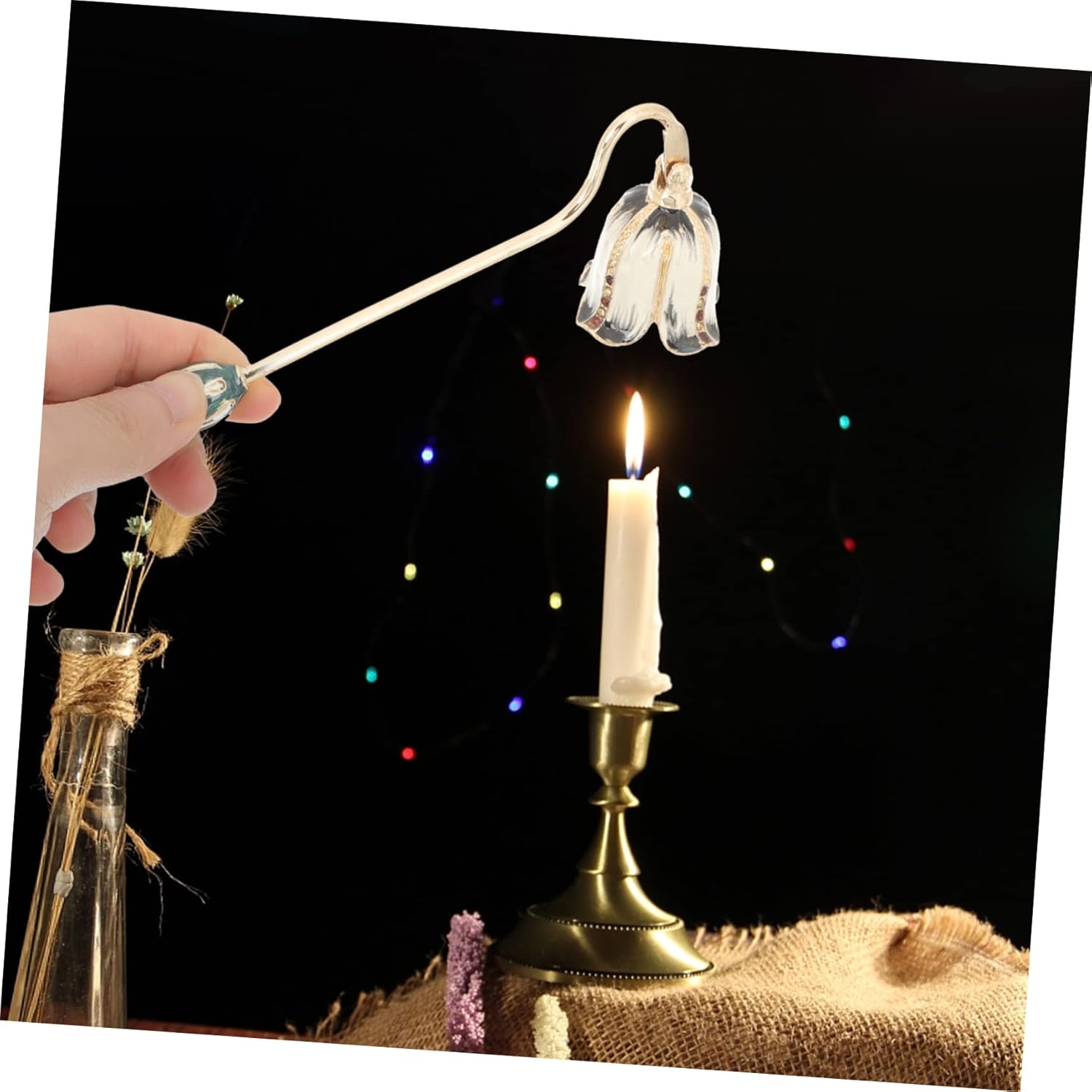 ERINGOGO Candle Wick Snuffer Tool with Long Handle