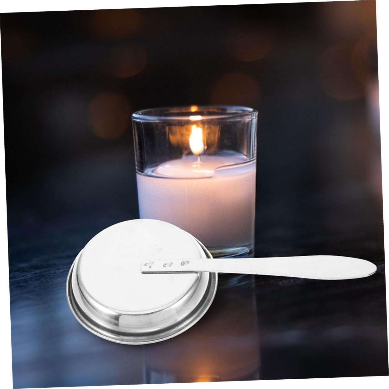 Zerodeko 2pcs Stainless Steel Candle Snuffer Set