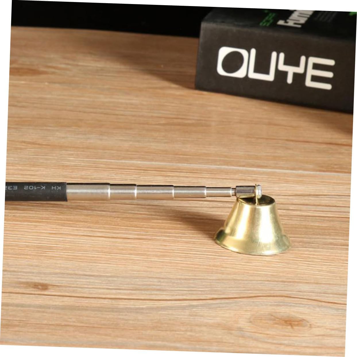 Vintage Candle Snuffer with Flexible Telescopic Handle