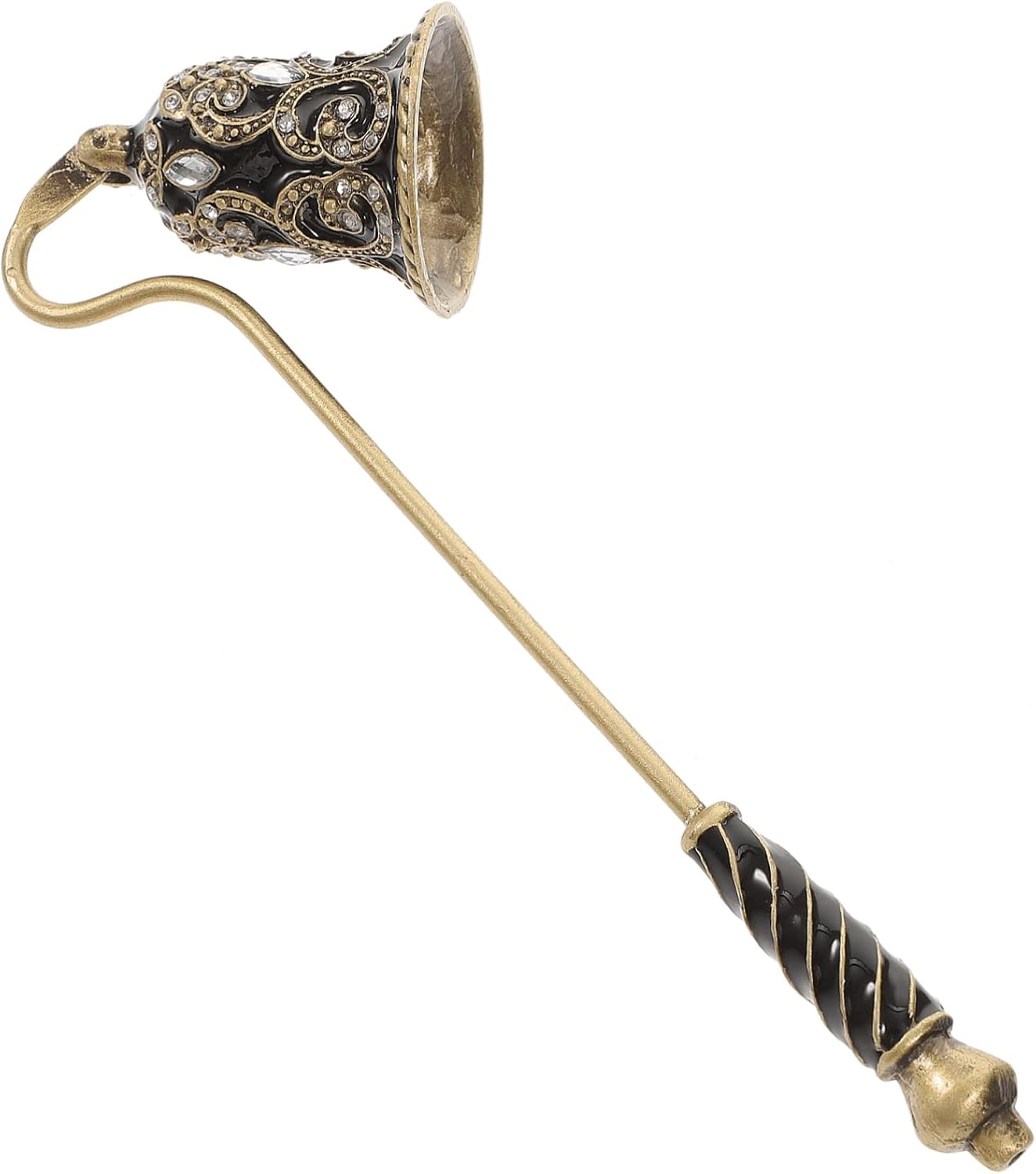 Zerodeko Flower Design Candle Snuffer with Long Handle