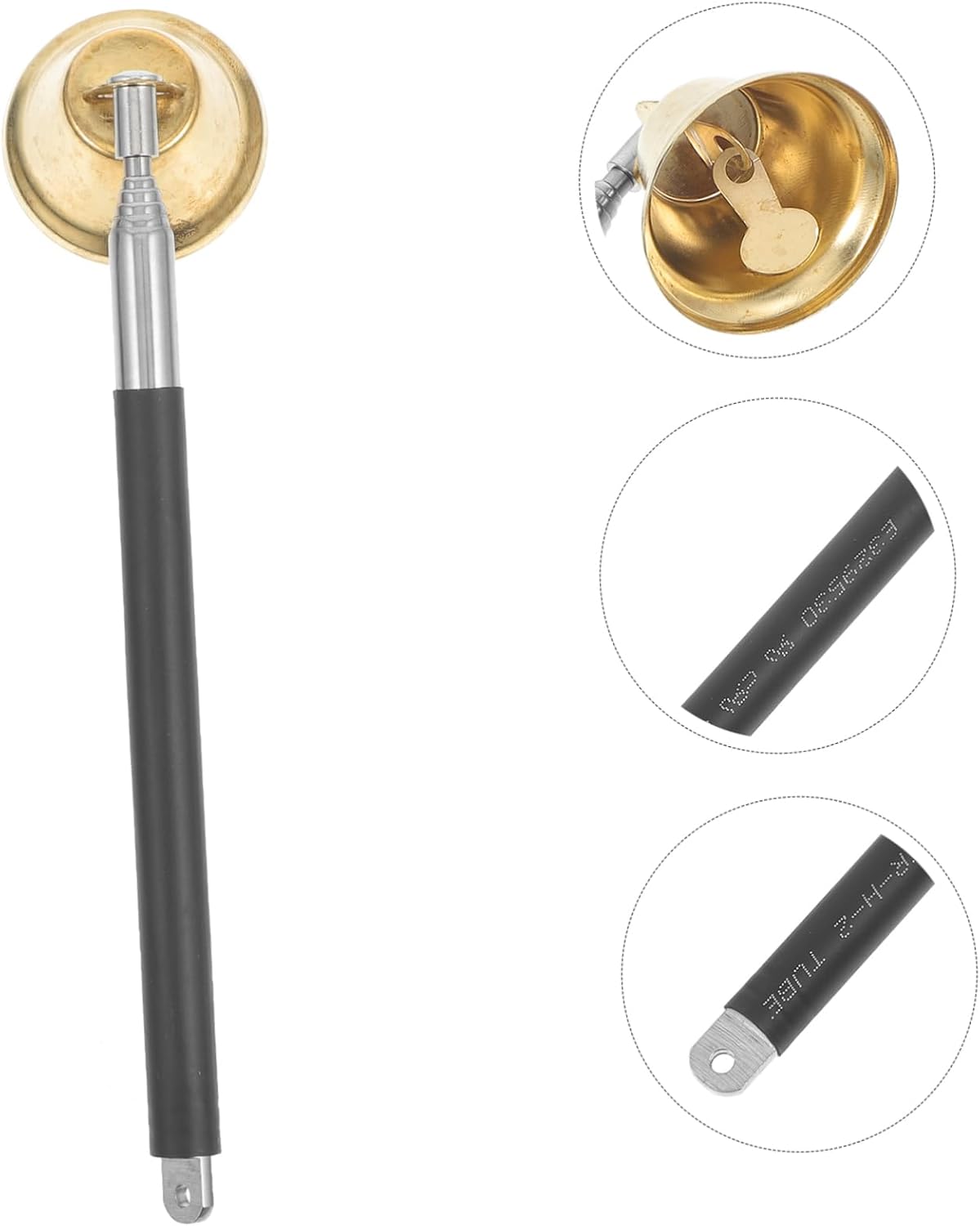 Retractable Candle Snuffer with Long Handle for Safe Extinguishing
