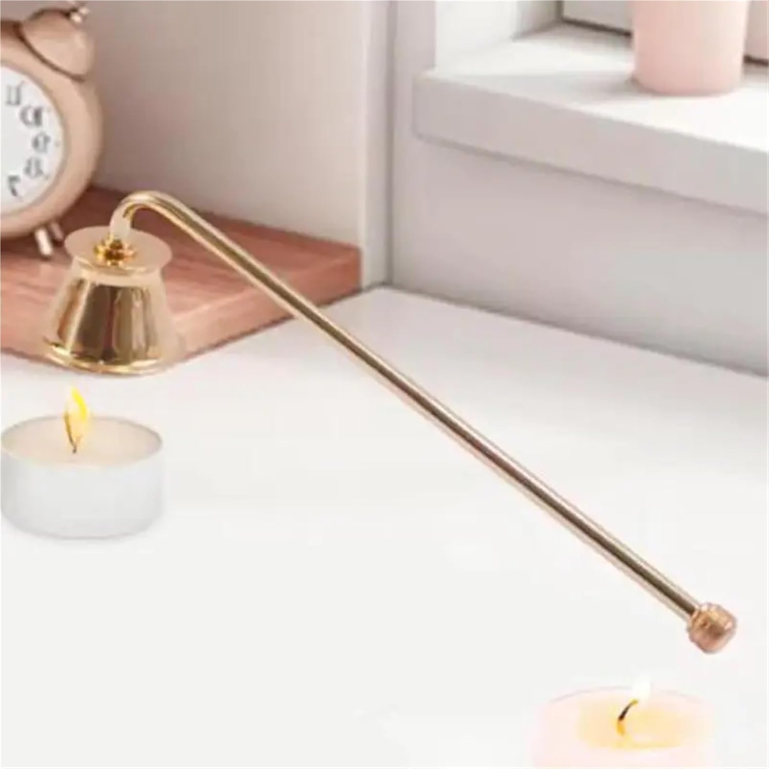 6Pcs Candle Snuffer Metal Bell Extinguisher