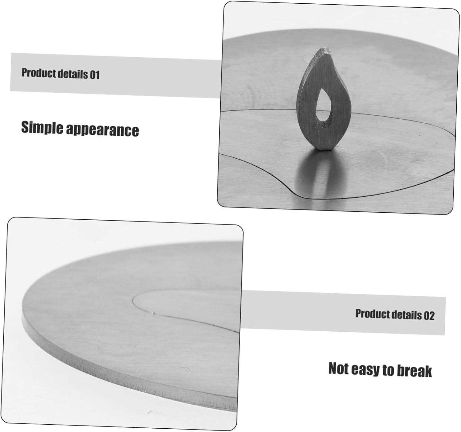 LIFKOME Elegant Stainless Steel Candle Snuffer