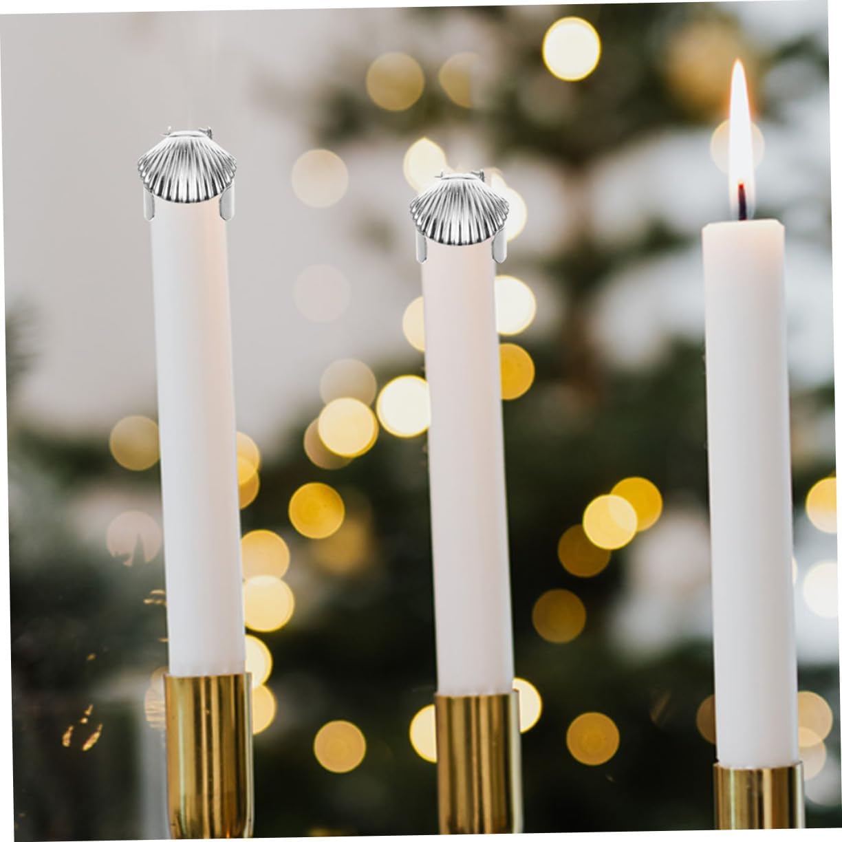 Zerodeko Automatic Candle Snuffer with Metal Cover