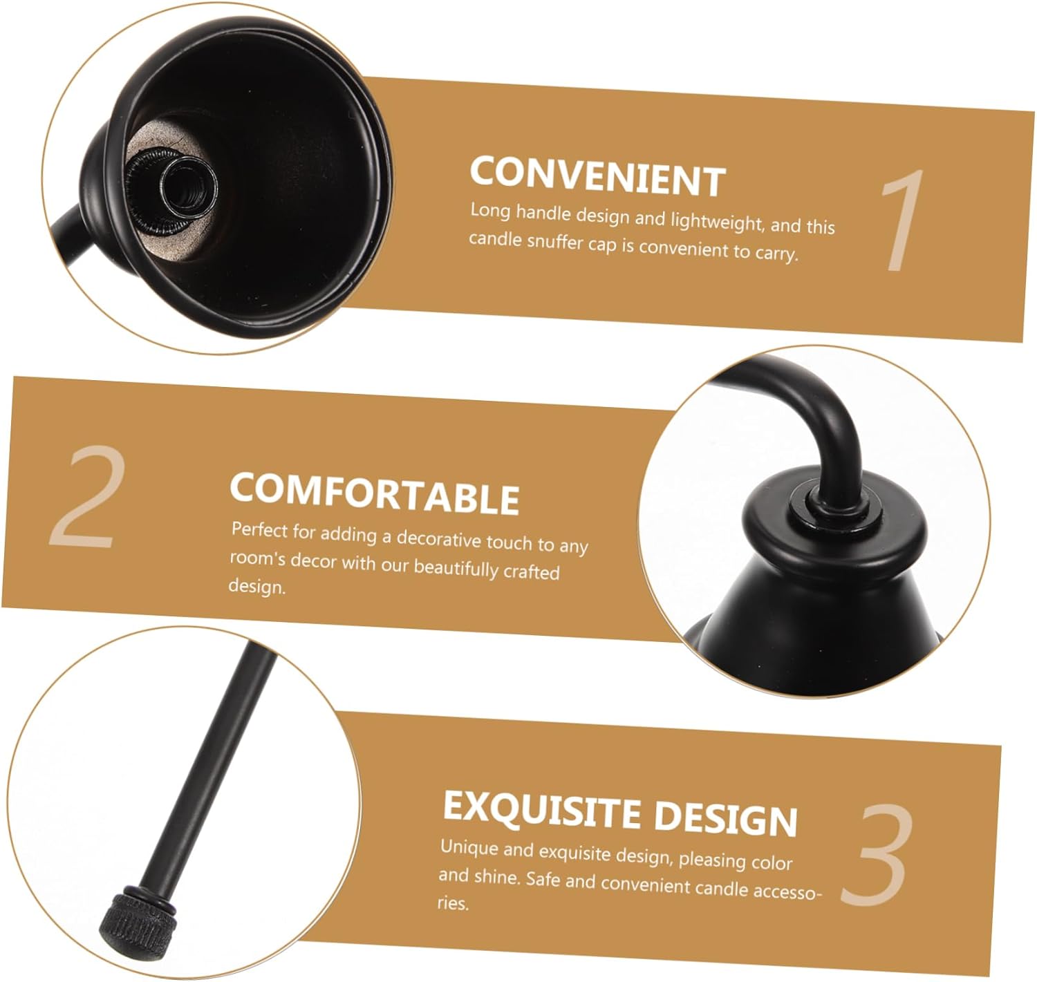 Levemolo Design Candle Snuffer Fire Extinguisher