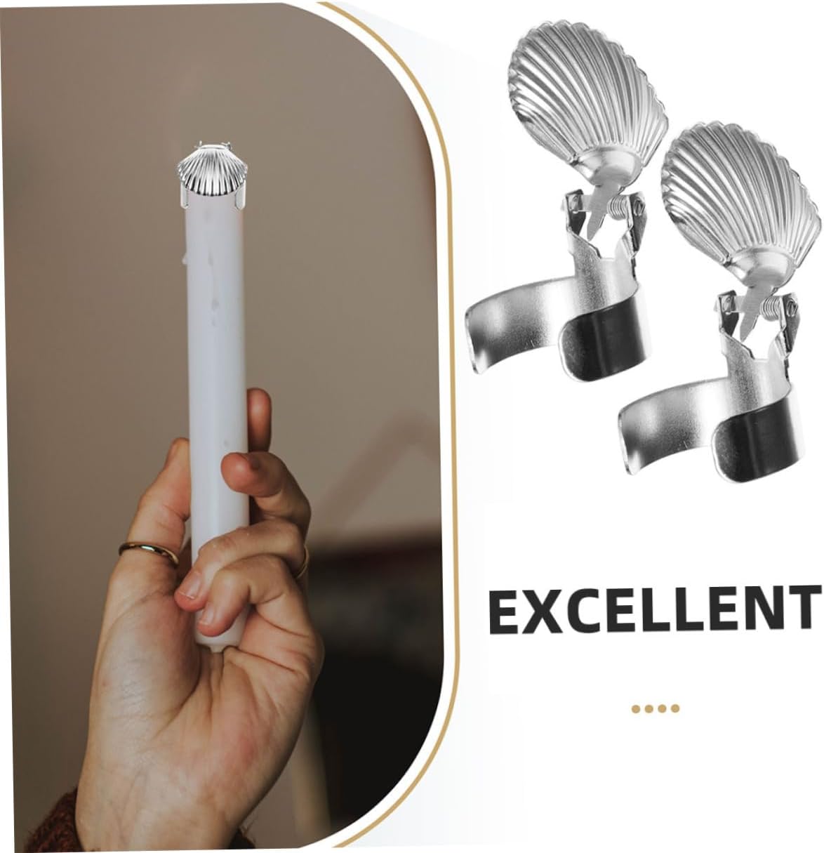 LIFKICH Reusable Candle Snuffer Tool for Safe Wick Extinguishing