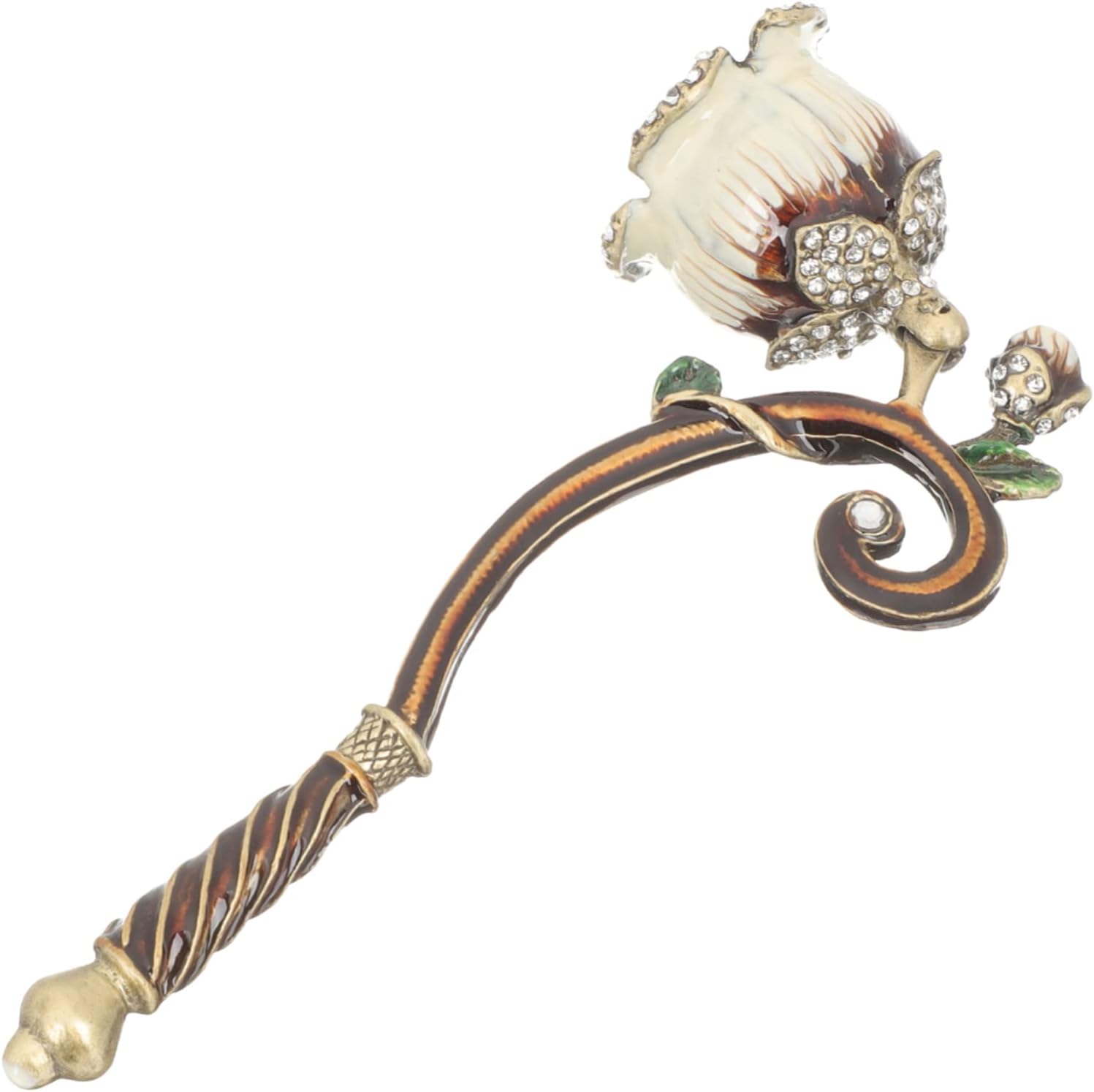 LIFKICH Candle Snuffer with Long Handle and Metal Design