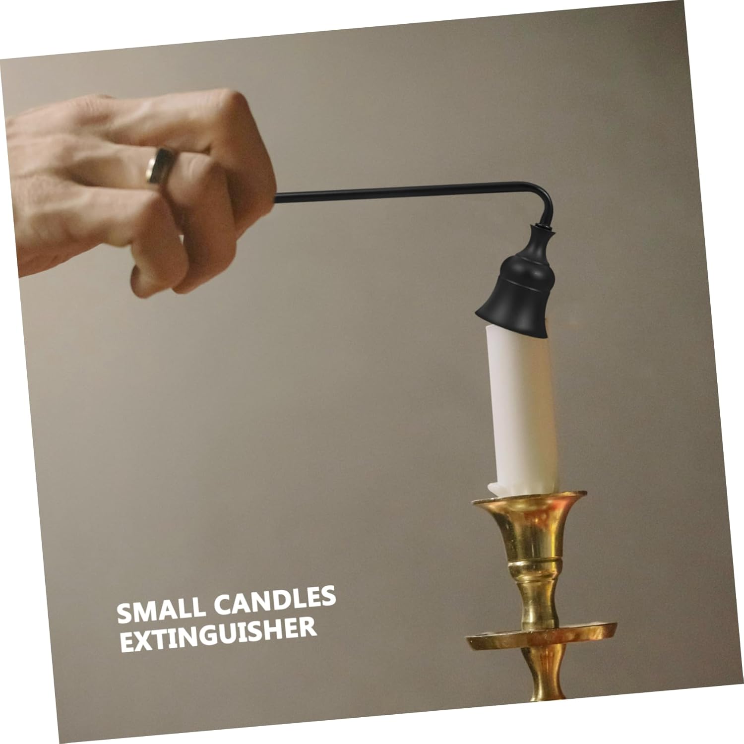 Candle Snuffer Long Handle Flame Extinguisher for Safe Use