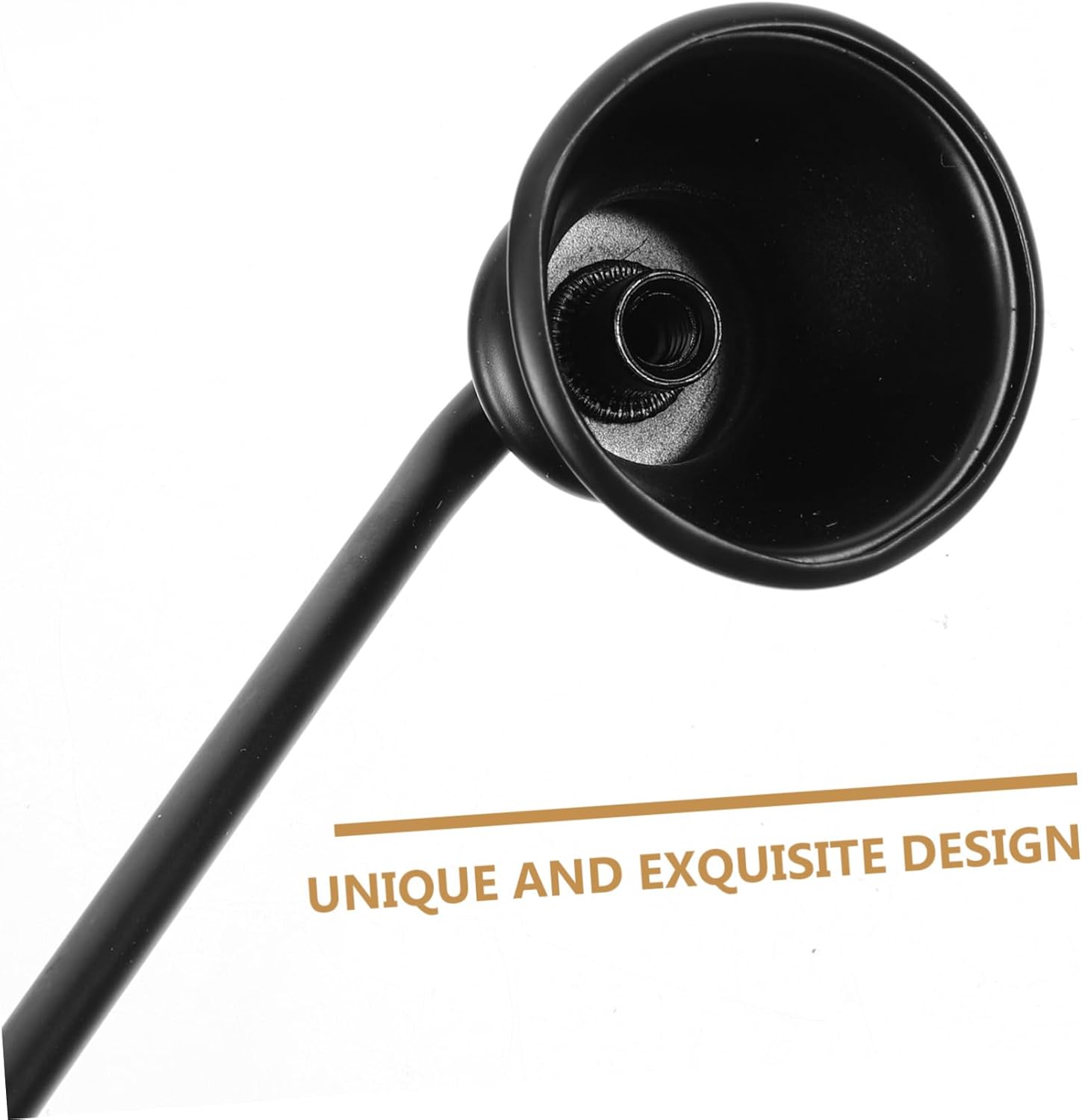 Elegant Candle Snuffer Extinguisher with Unique Design for Scented and Jar Candles