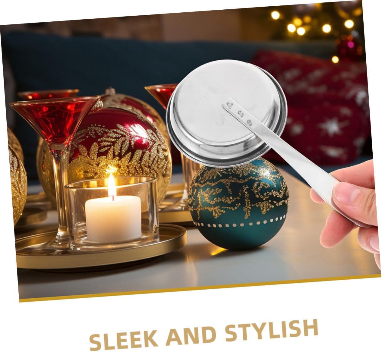 5pcs Stainless Steel Candle Snuffer Covers for Candles Oil Lamps Incense