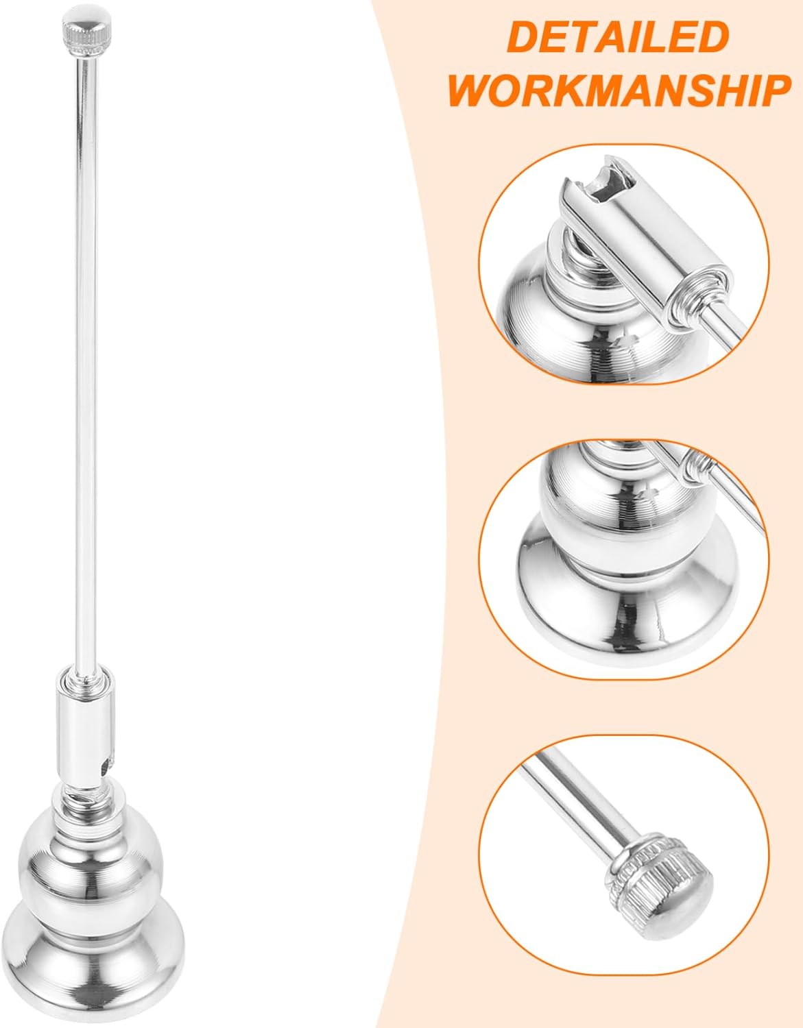 BESPORTBLE Candle Snuffer with Long Handle and Creative Design
