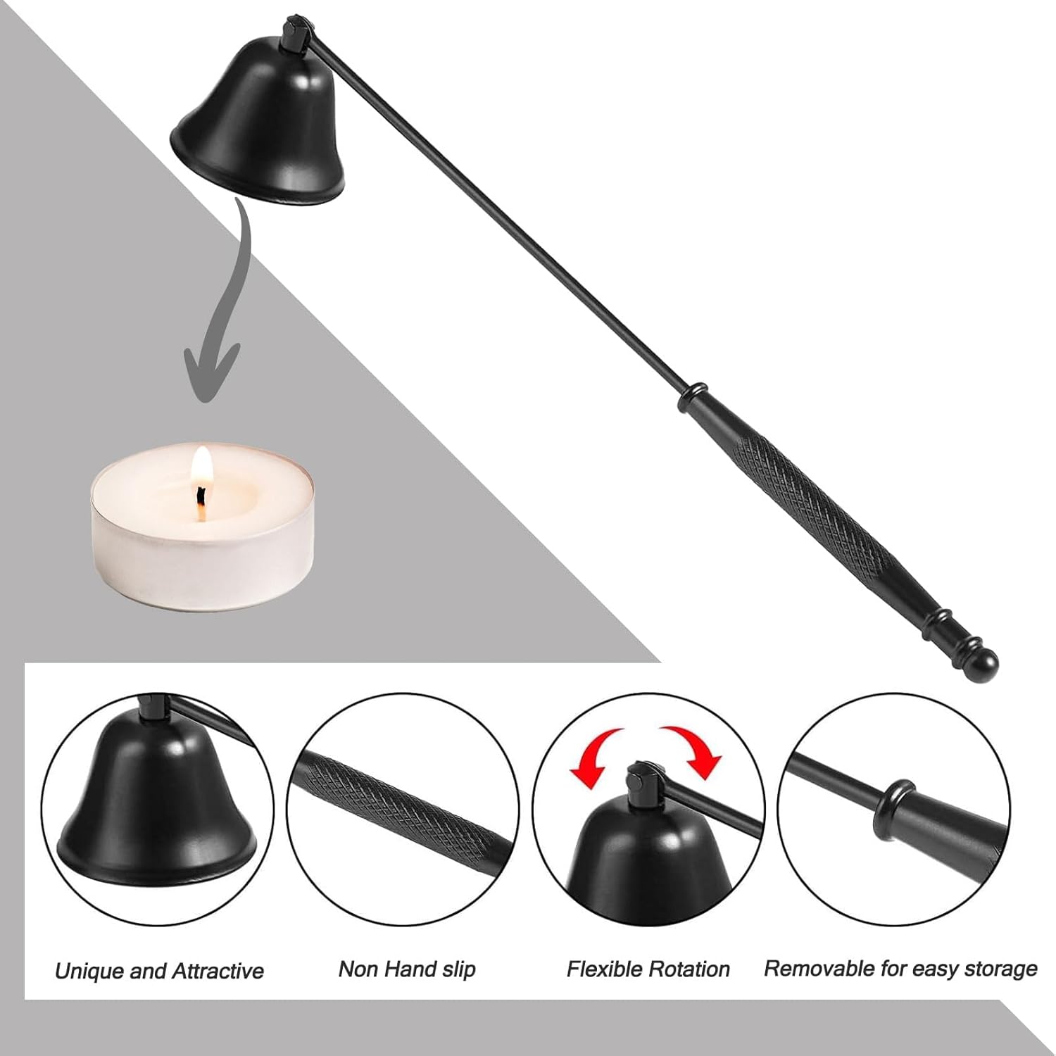 3 in 1 Candle Accessories Set with Gift Box