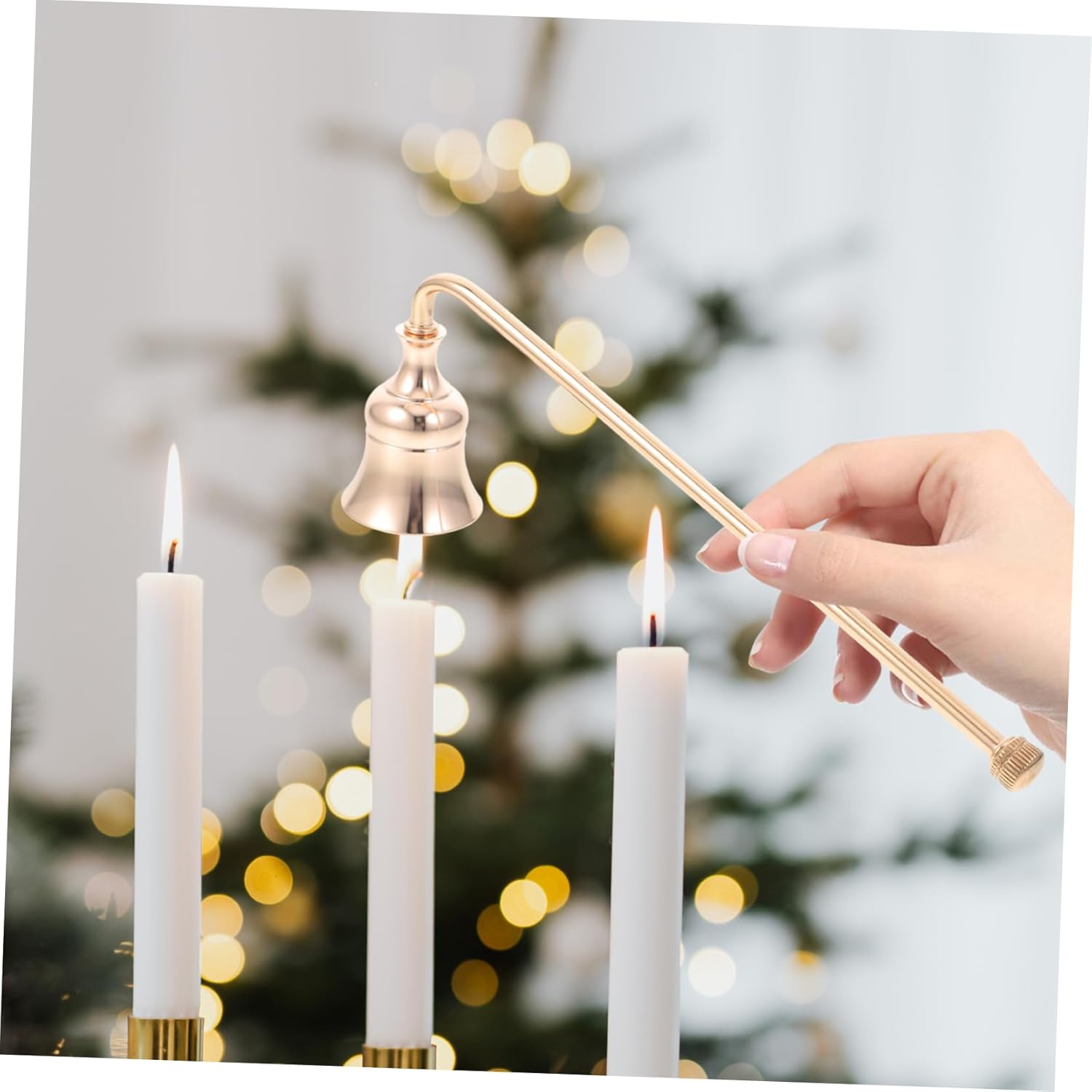 GOOHOCHY Candle Snuffer Flame Extinguisher Home Decor Tool