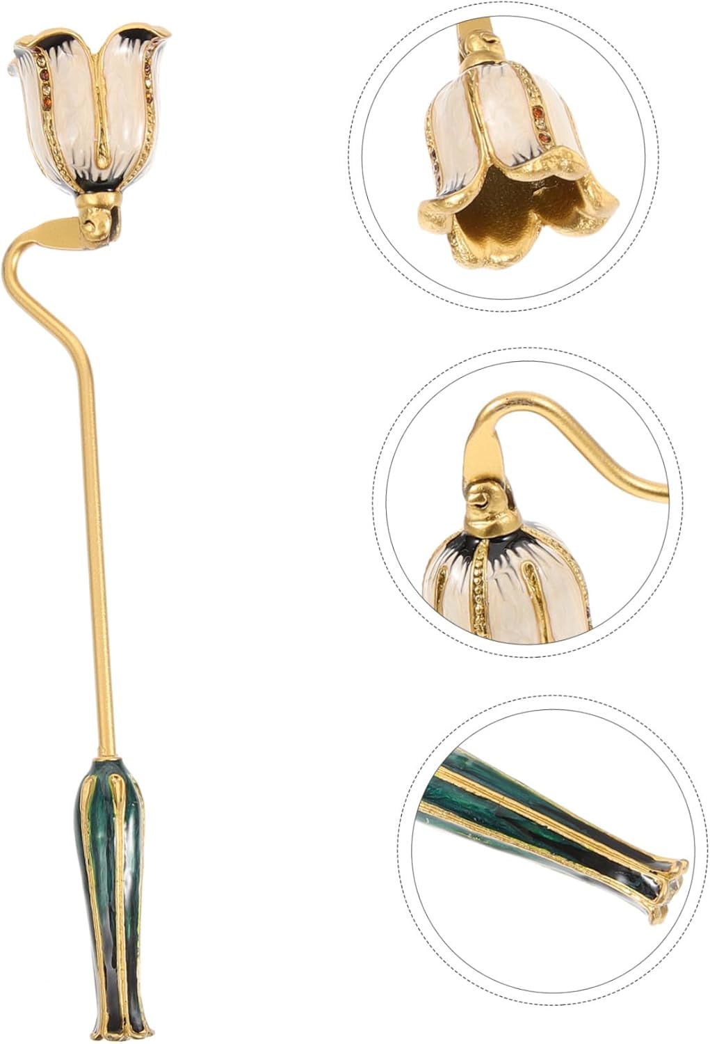 Metal Candle Snuffer with Long Handle