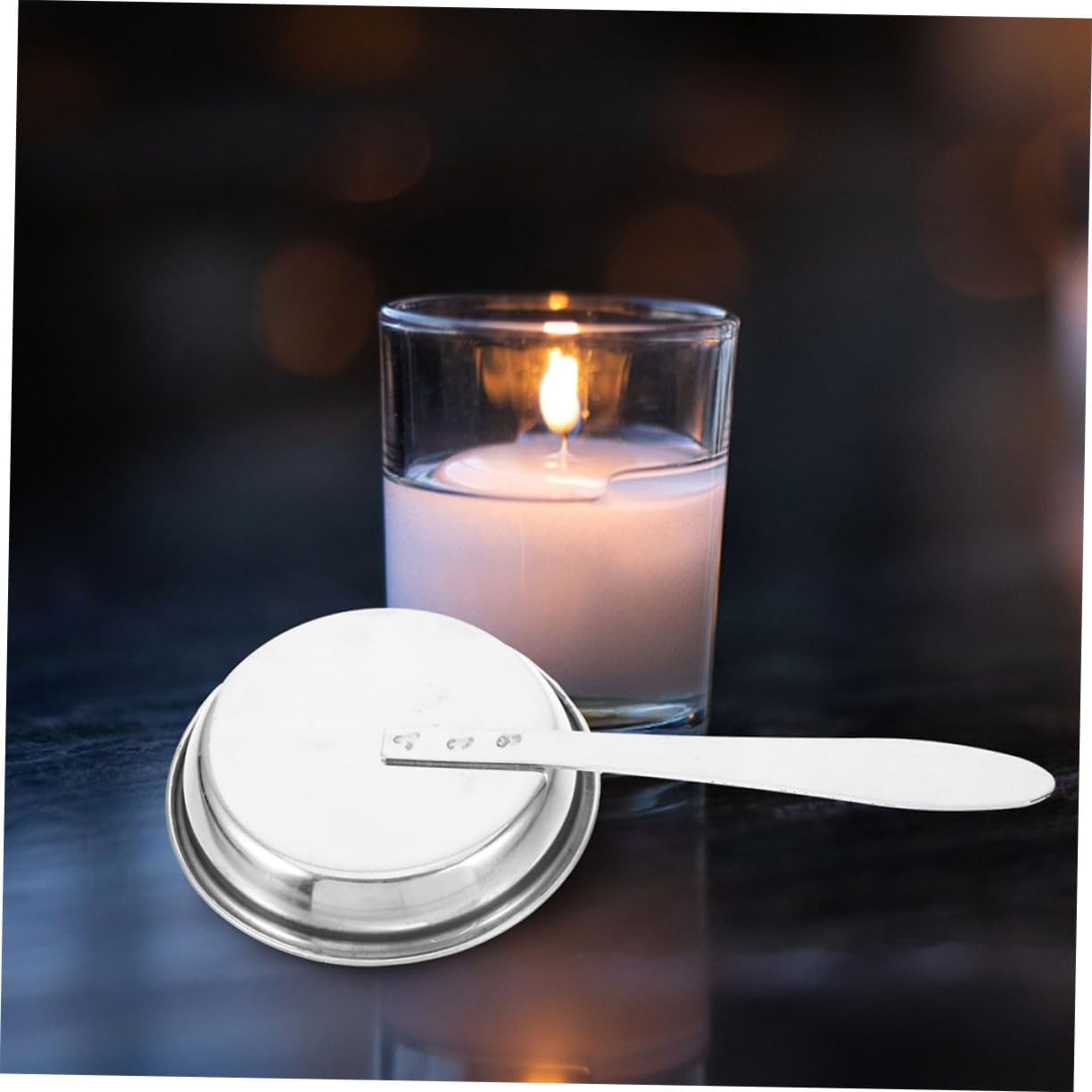 MAGICLULU 2pcs Portable Candle Snuffer Stainless Steel Wick Extinguisher