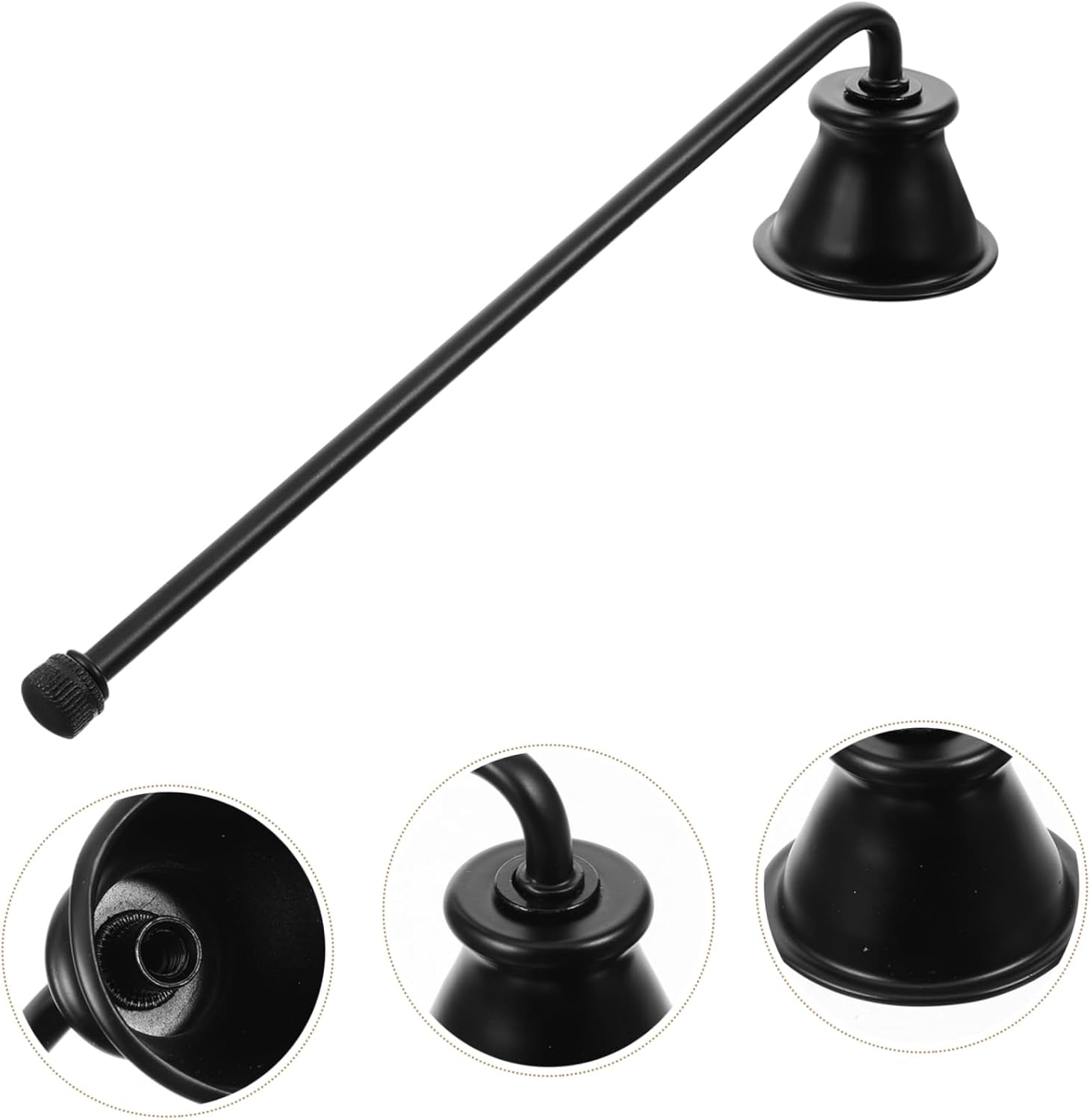 Happyyami Candle Snuffer Unique Design Safe Wick Extinguisher