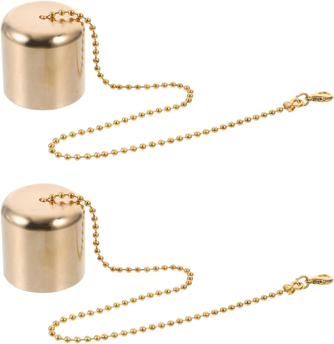 Cabilock Brass Candle Snuffer Caps Set