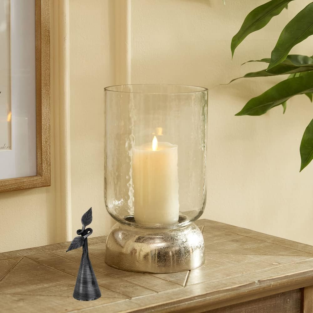 Living Ideas Hand Forged Wrought Iron Candle Snuffer