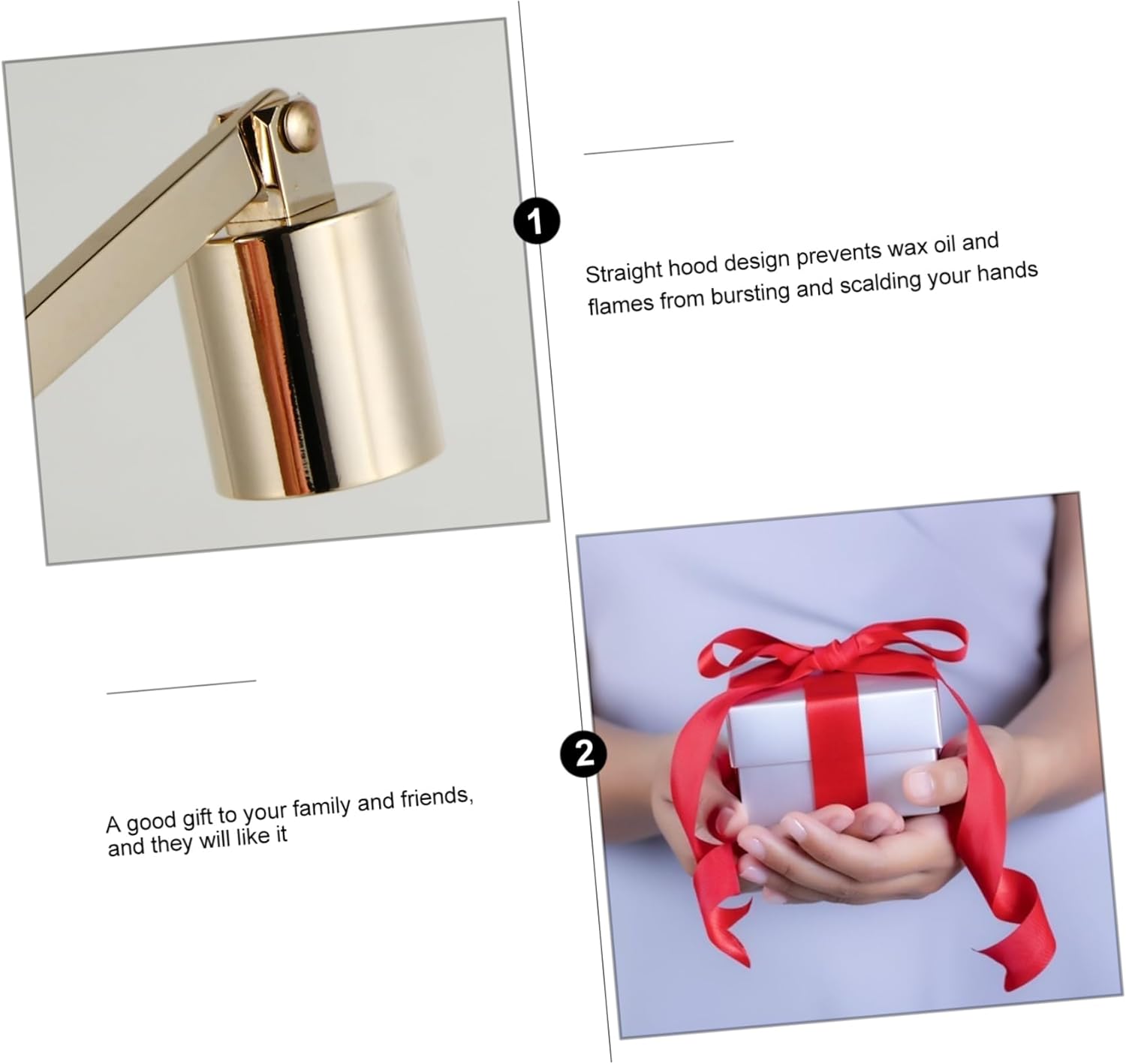 3 Pcs Automatic Candle Snuffer Fire Cover