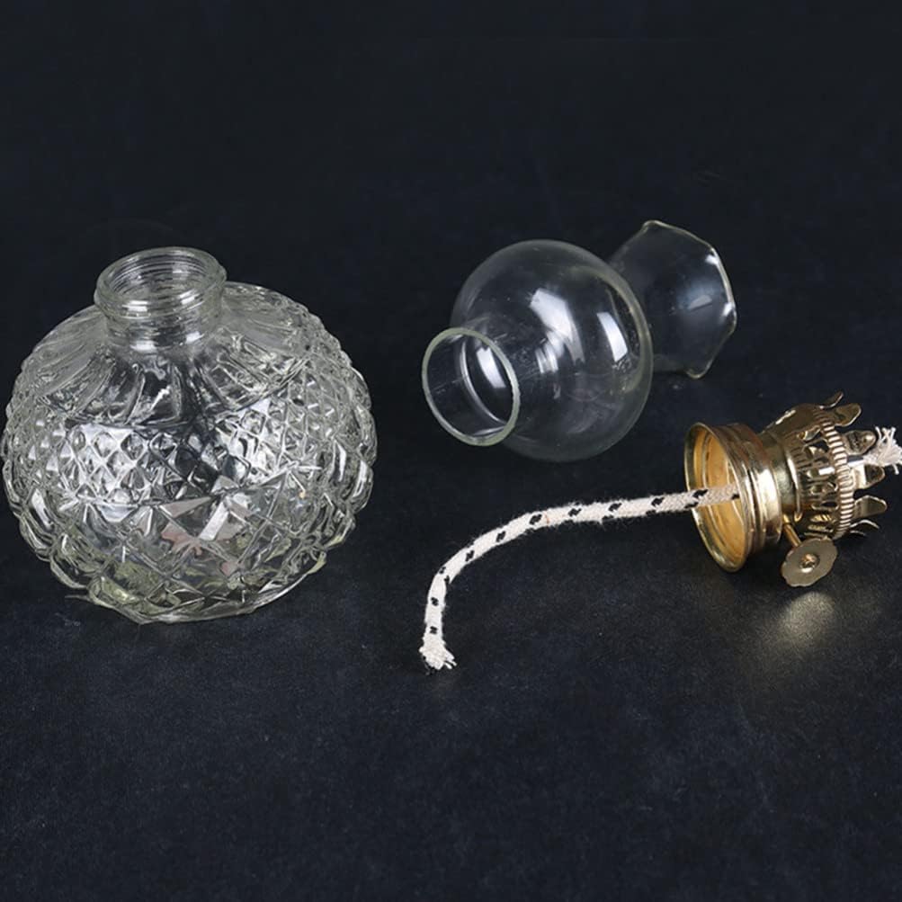 Yardwe 4Pcs Oil Lamp Wick Replacement Holder