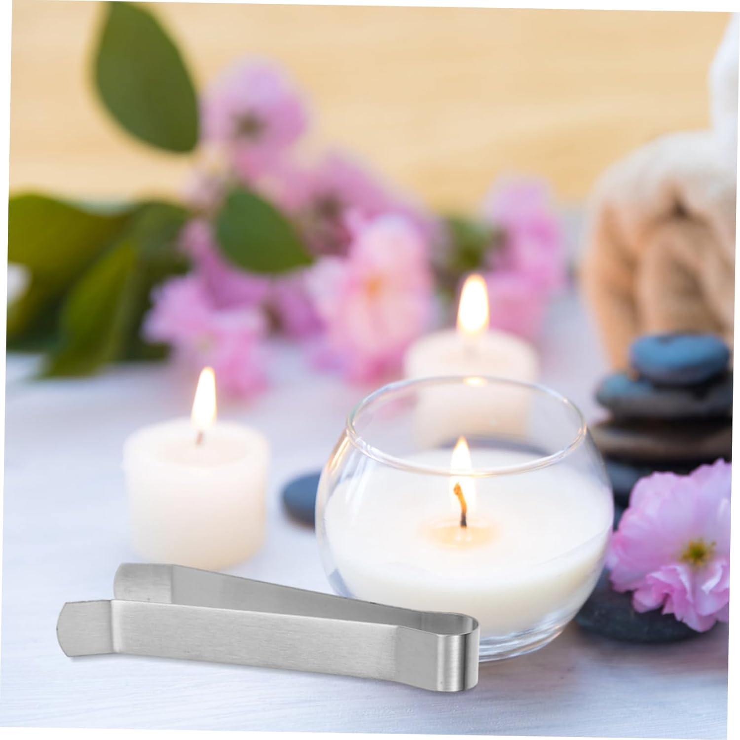 StobaZA 4pcs Stainless Steel Candle Accessories Set