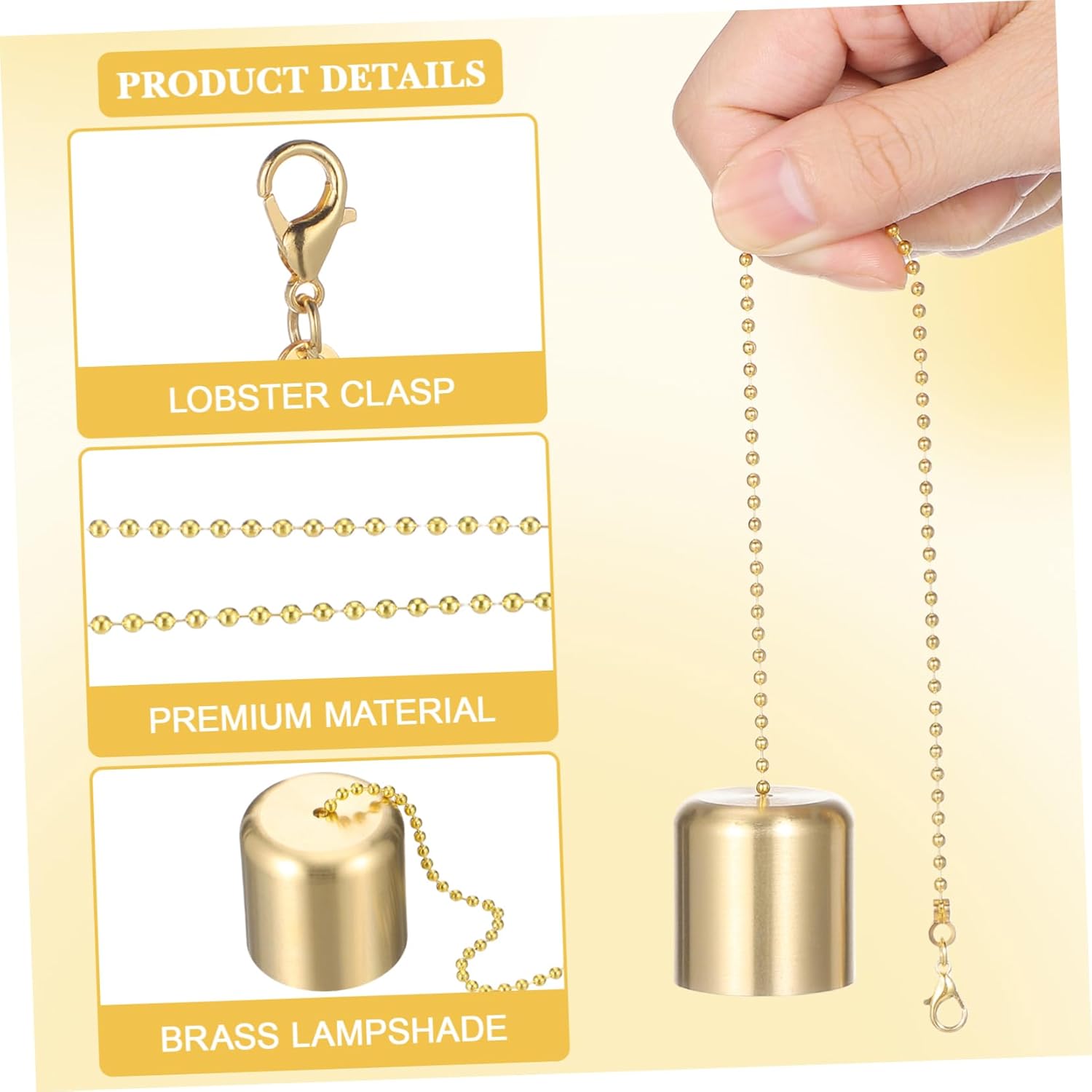 Happyyami 2pcs Brass Candle Snuffer Caps Fire Extinguisher Accessories