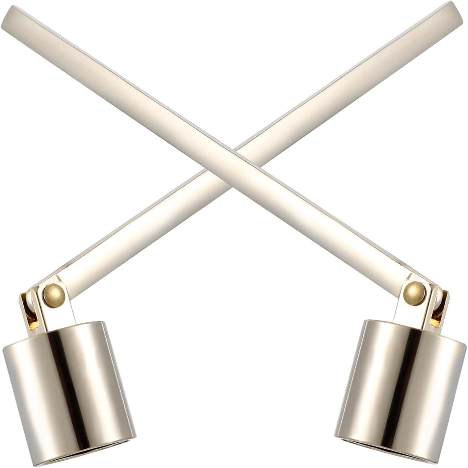 2pcs Stainless Steel Candle Snuffers for Scents and Decor