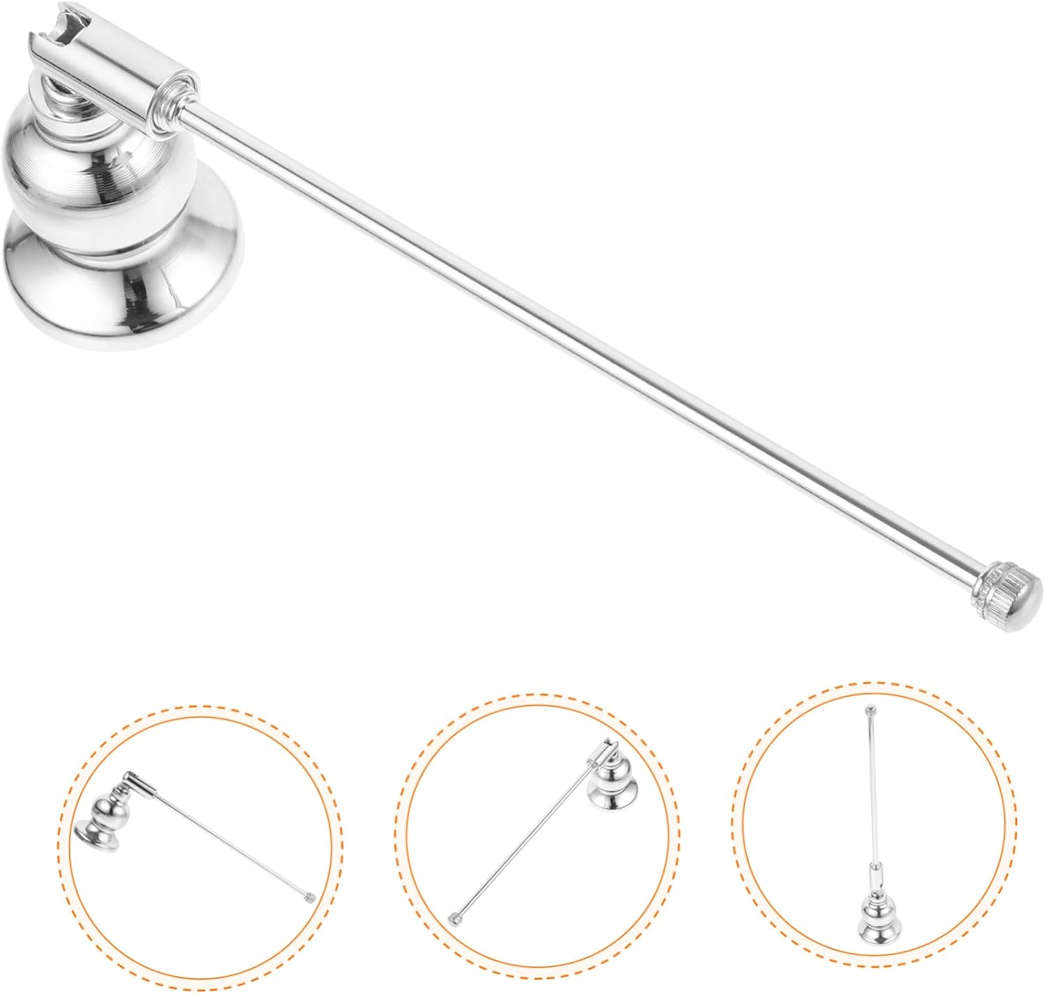 STOBAZA 5pcs Candle Snuffer with Bell Design