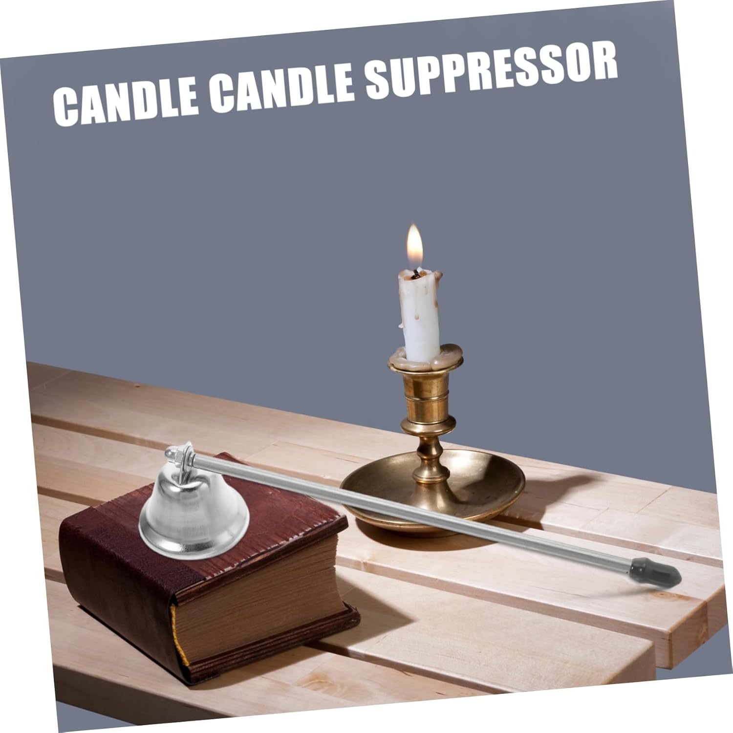 3Pcs Elegant Candle Snuffer with Long Handle Flame Extinguisher