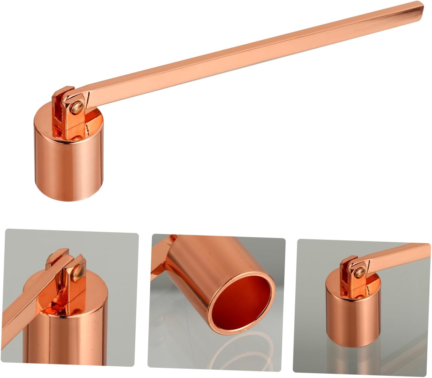 Stoanza 1pc Candle Snuffer Stainless Steel Flame Extinguisher Tool for Wick Control