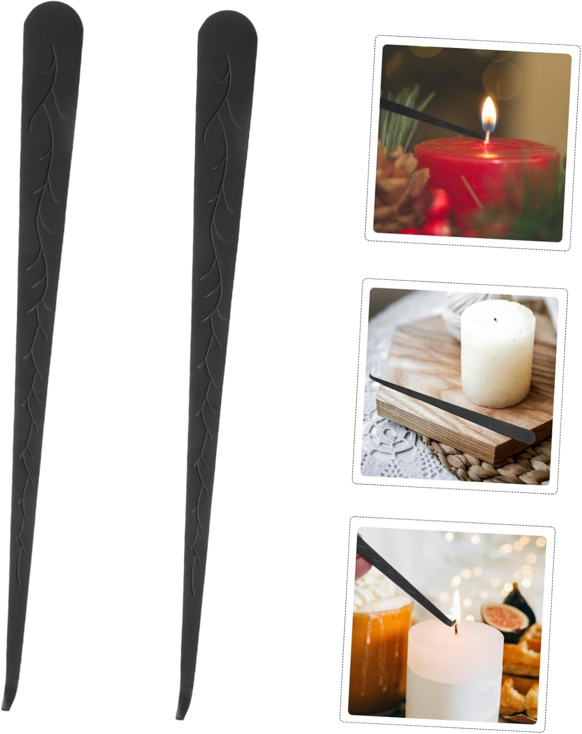 ERINGOGO 2Pcs Candle Hooks and Wick Snuffer for Safety and Durability