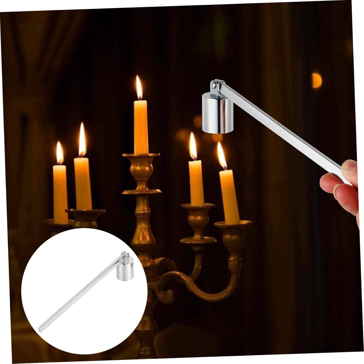 1pc Candle Flame Extinguisher Tool for Christmas Candles