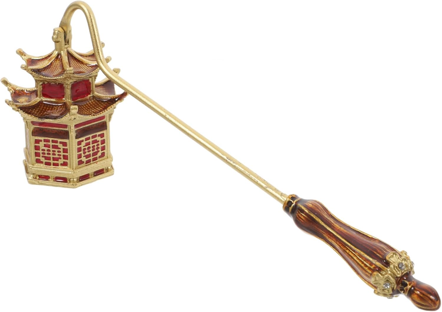 Elegant Vintage Candle Snuffer Extinguisher with Handle