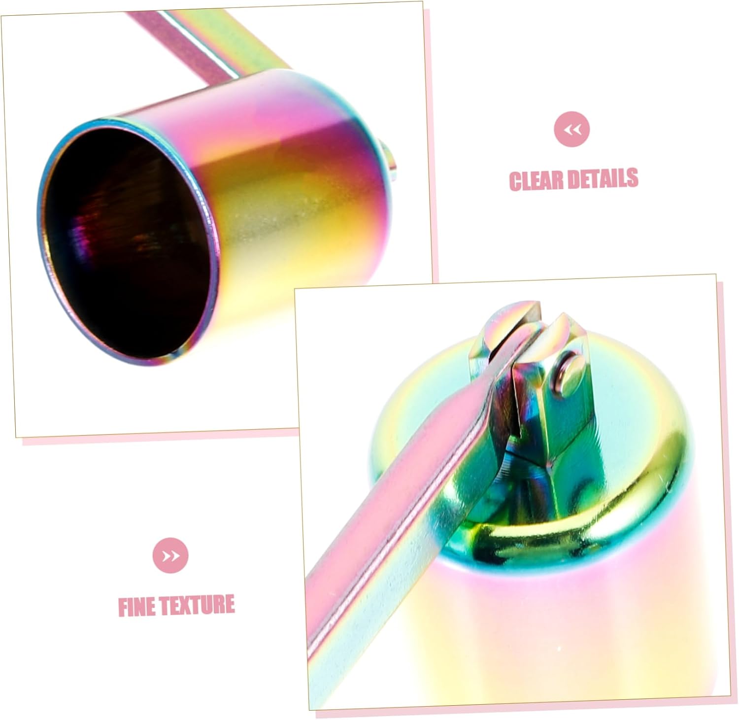 Zerodeko Candle Snuffer Cap Tool for Tea Lights and Jar Candles