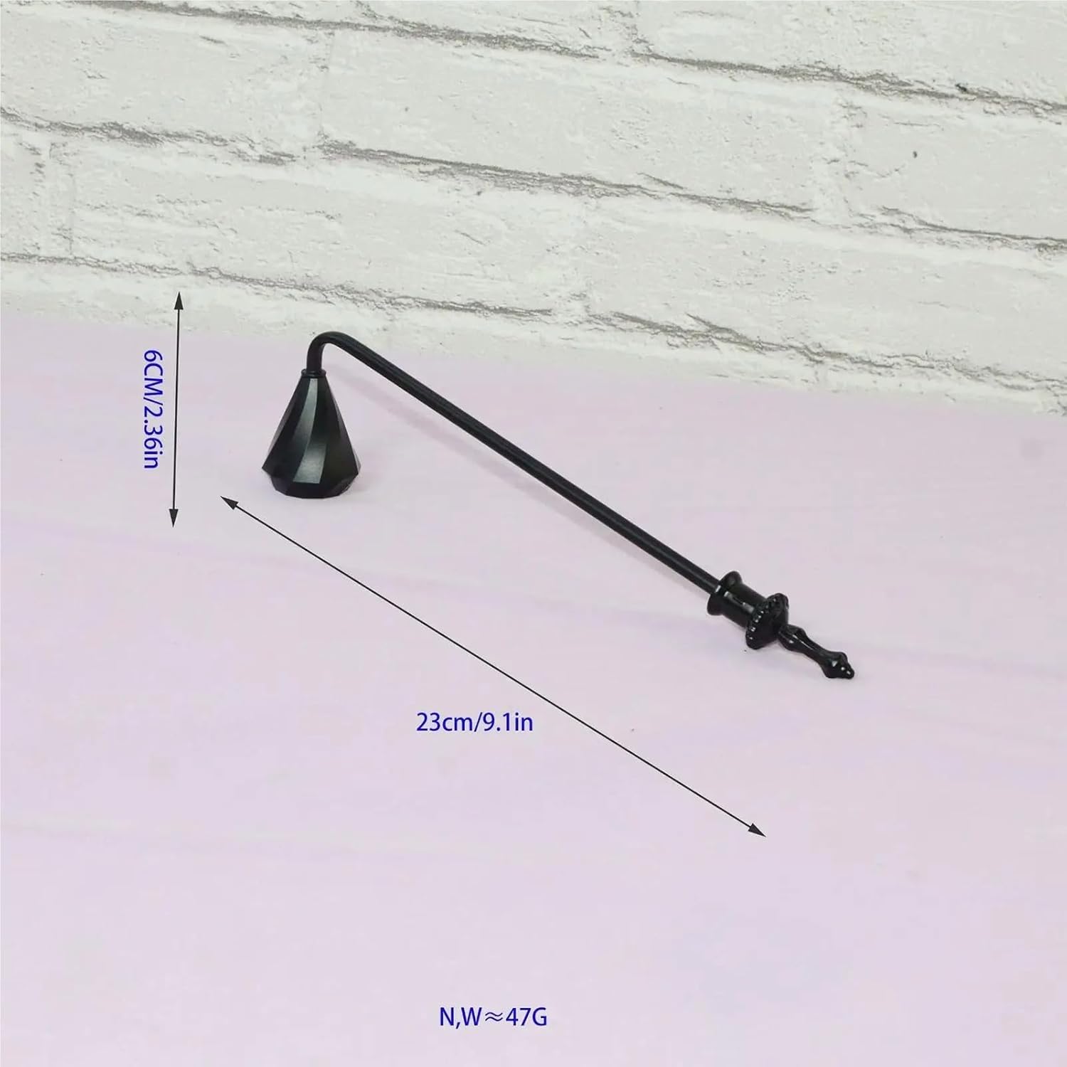 Golden Metal Candle Snuffer 2Pcs Set