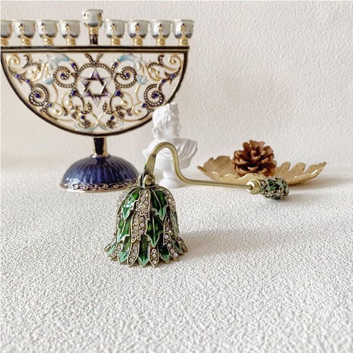 MUXSAM Vintage Candle Snuffer with Flower Design