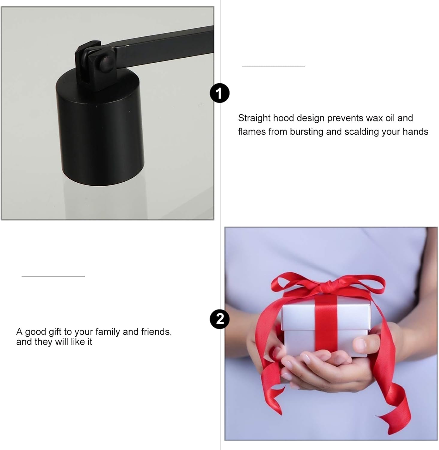 3pcs Candle Snuffer Tool Stainless Steel