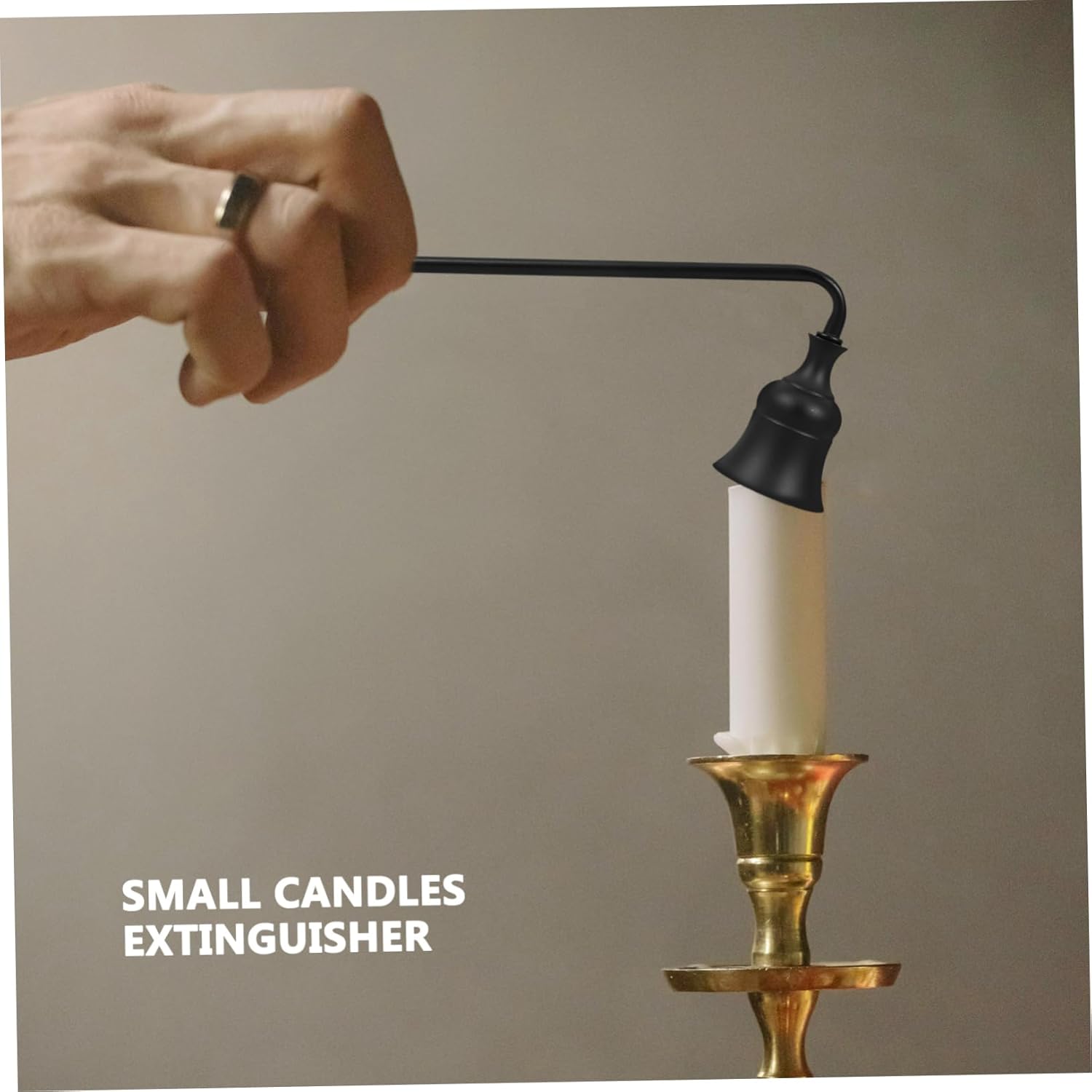 STOBAZA 2pcs Metal Candle Snuffer Covers