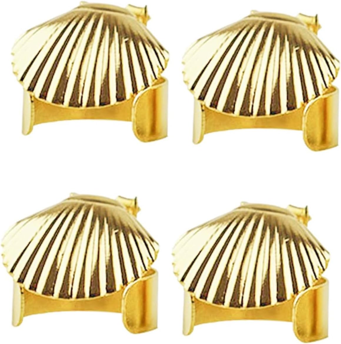 4Pcs Candle Snuffer Elegant Shell Design for Home Use