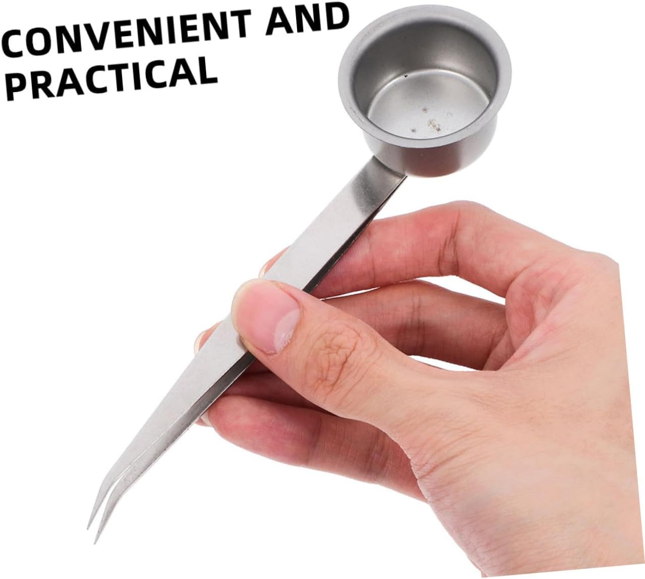 2pcs Candle Maintenance Tool Flame Tongs Iron Wick Dipper Snuffer