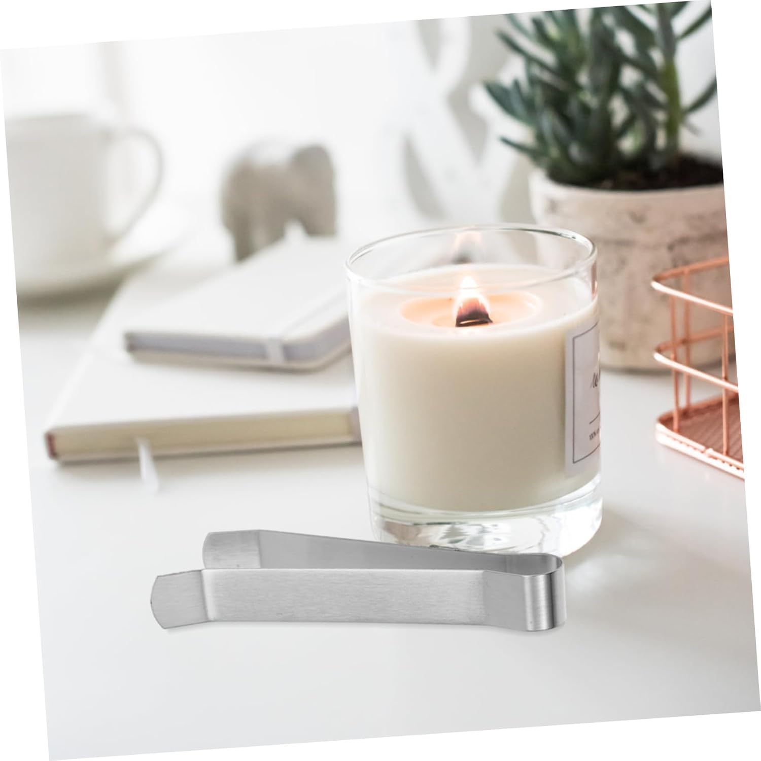 4pcs Stainless Steel Candle Extinguishing Clamps for Quick and Safe Use 1