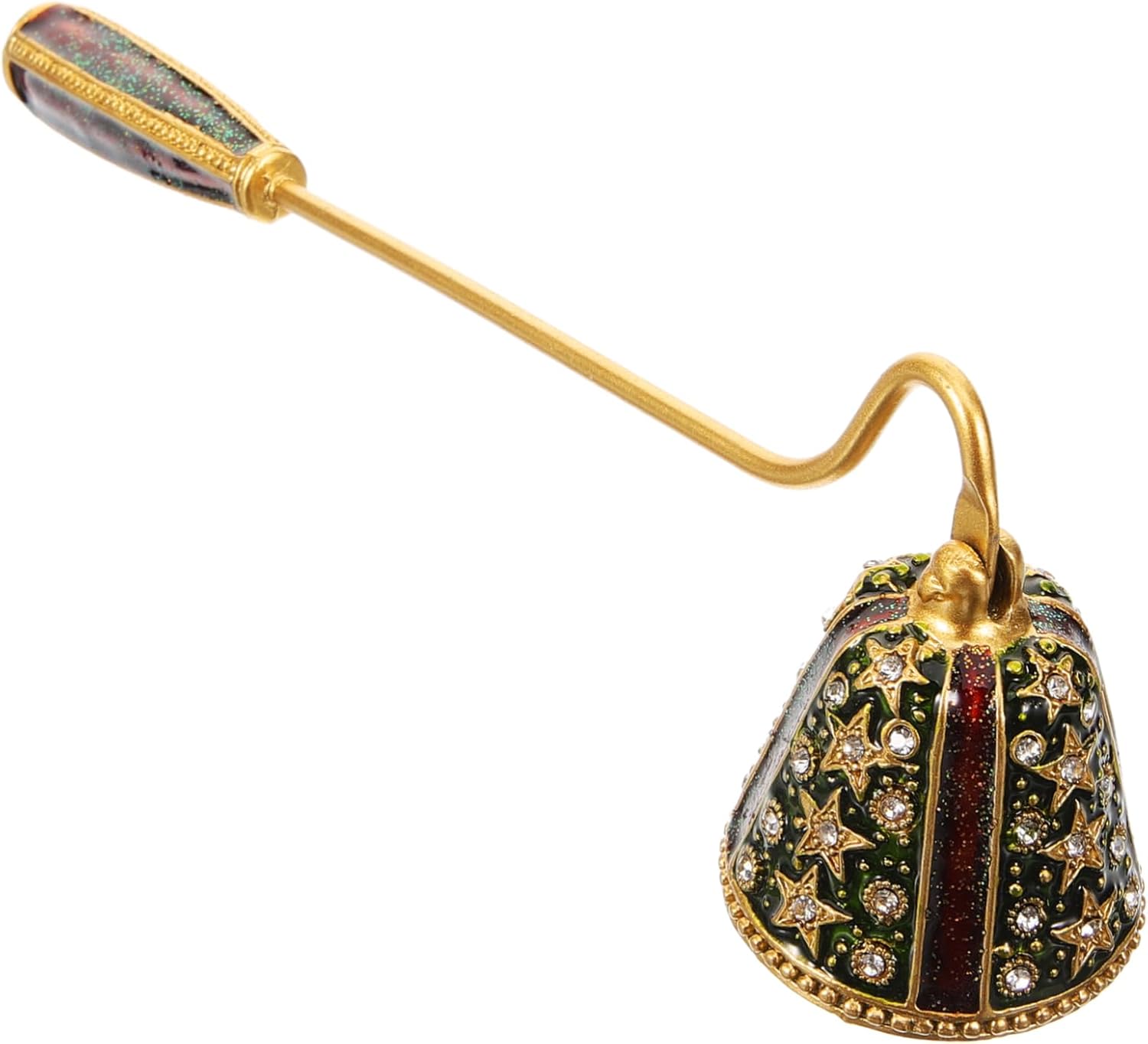 Elegant Star Rhinestone Candle Snuffer Handle