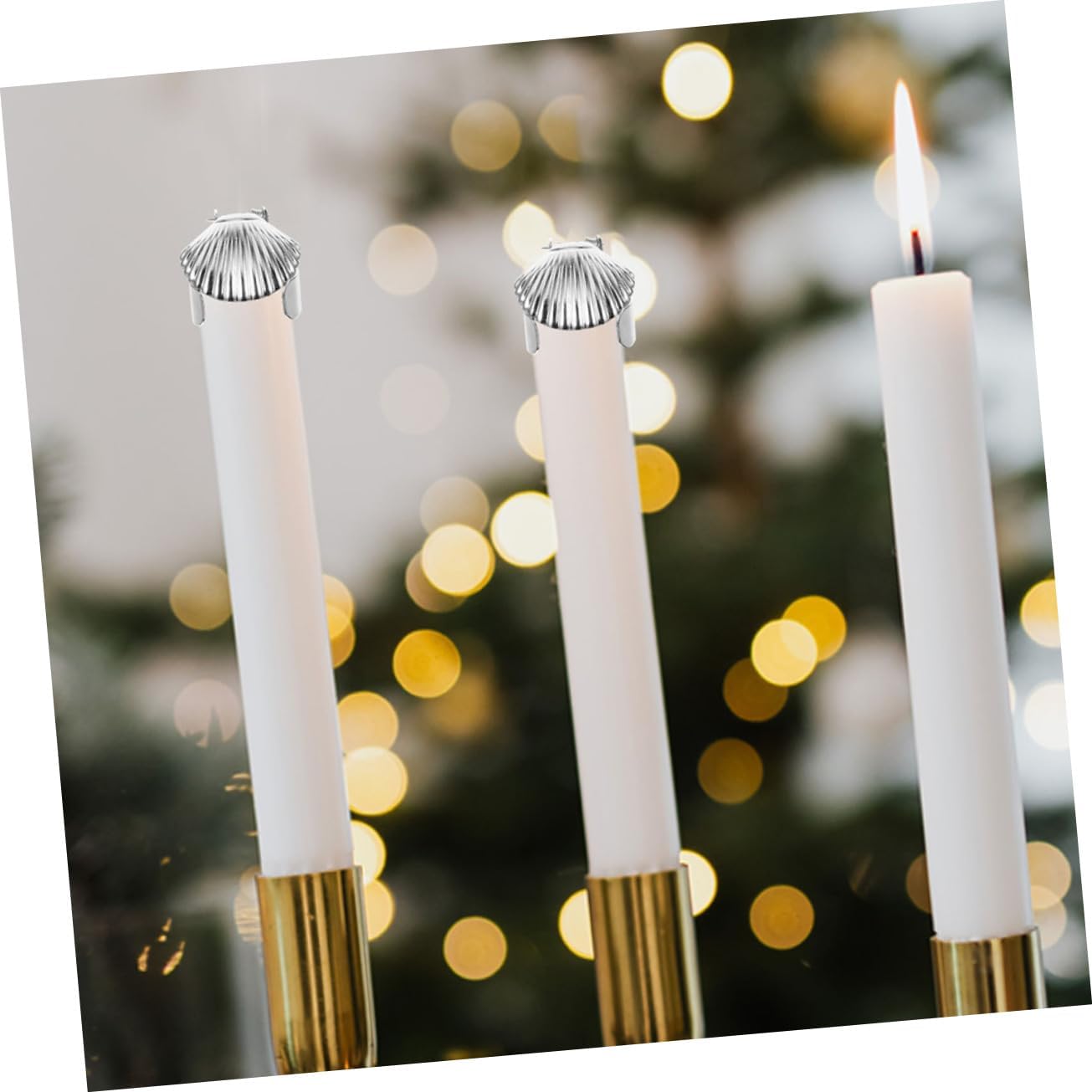 Zerodeko Metal Candle Snuffer Flame Extinguisher Tool