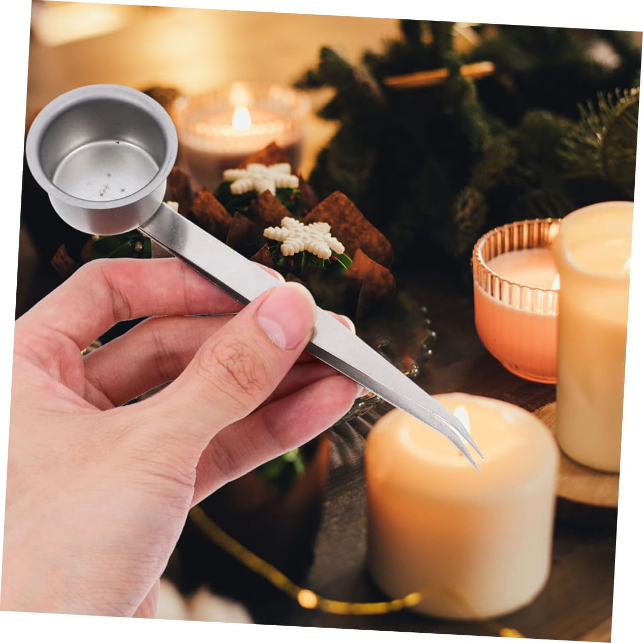 ERINGOGO Reusable Candle Snuffer and Wick Trimmer Set