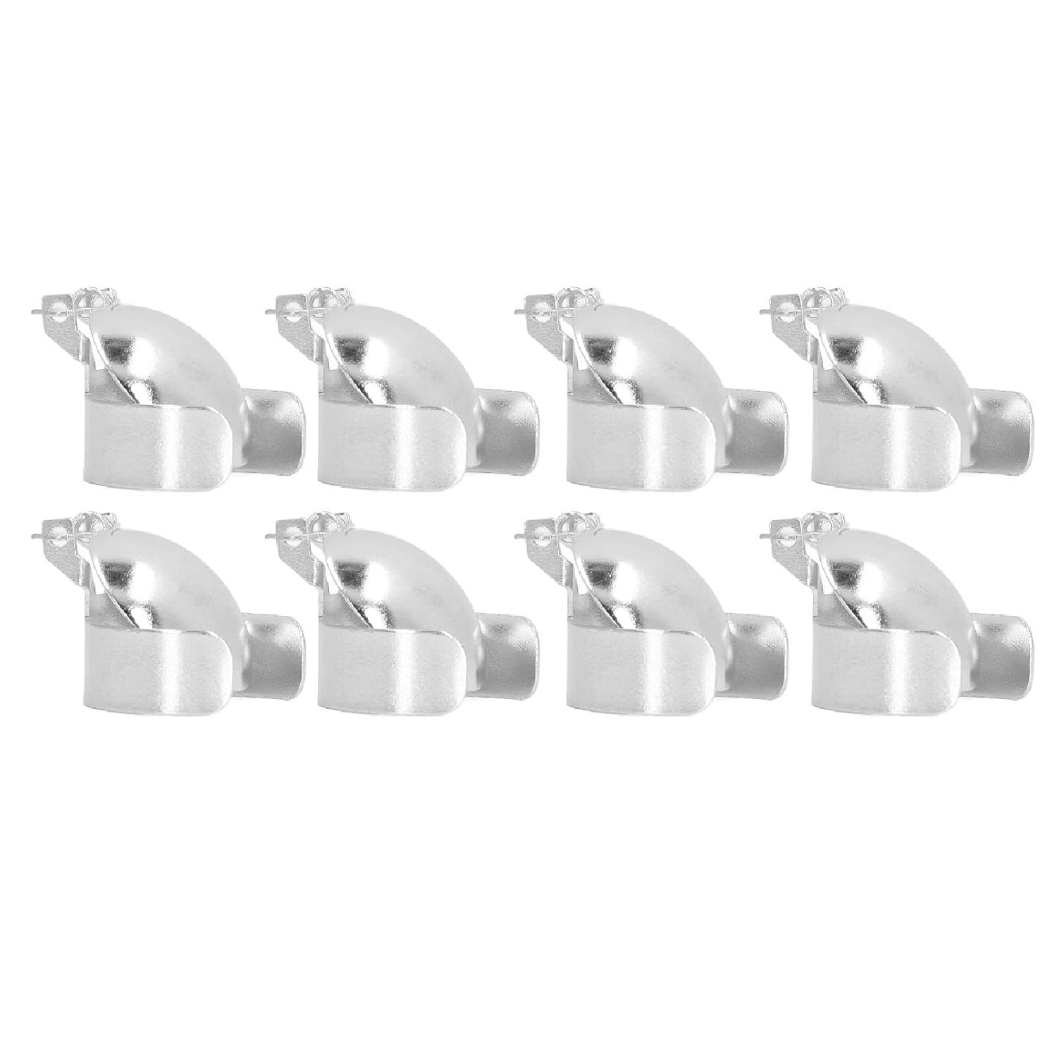GUPE Candle Snuffer Automatic Fire Extinguisher 8 Pieces Silver
