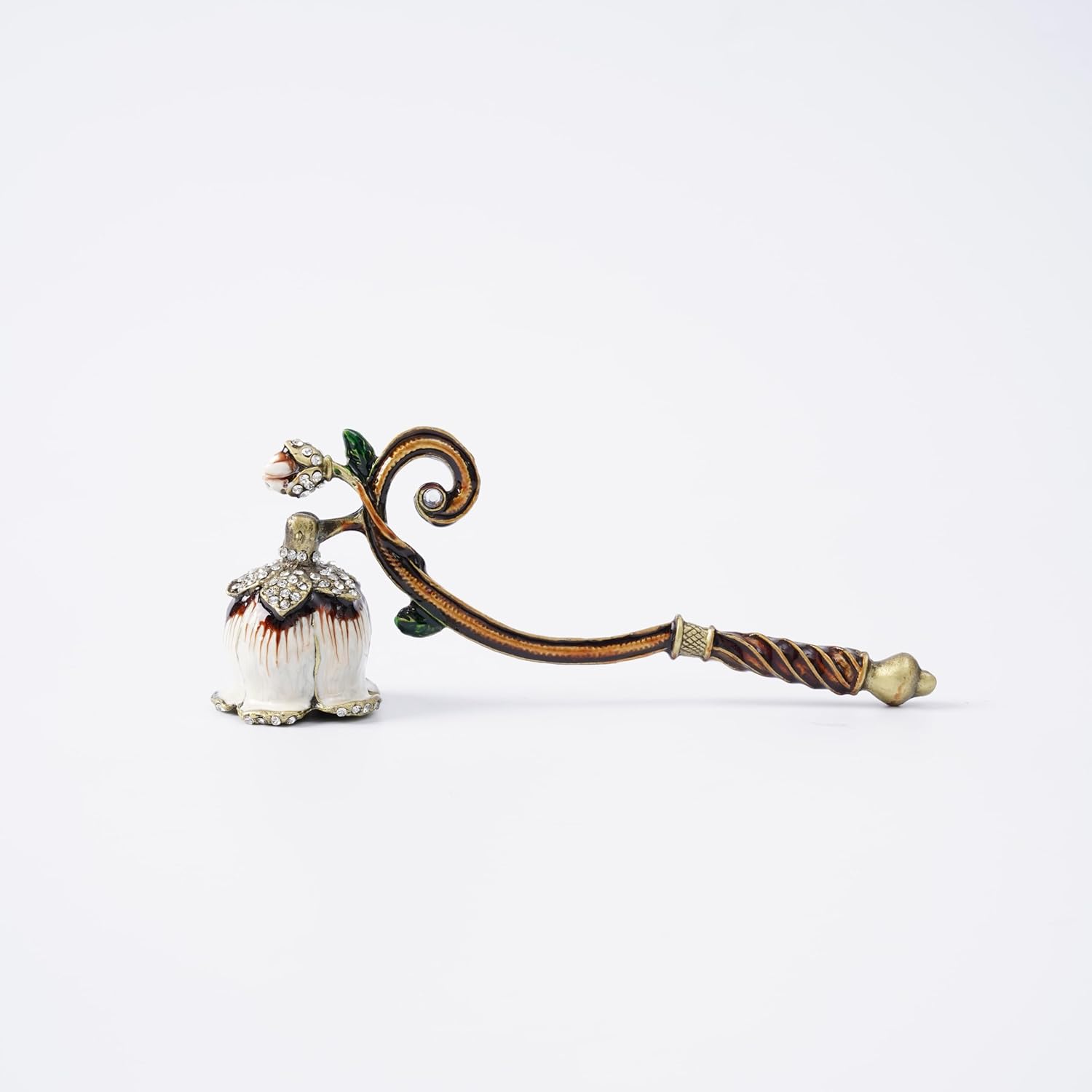 Elegant Candle Snuffer with Long Handle and Hook Design